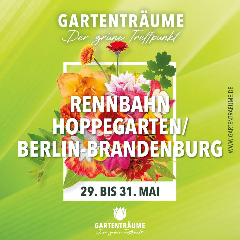 Gartenträume-Messe 2026: WAMA vor Ort