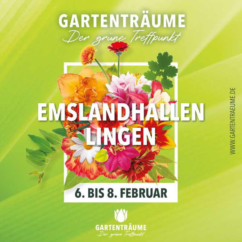 WAMA Messestand auf der Gartenträume-Messe in Lingen