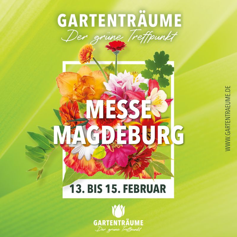 Treffen Sie WAMA auf der Gartenträume-Messe in Magdeburg