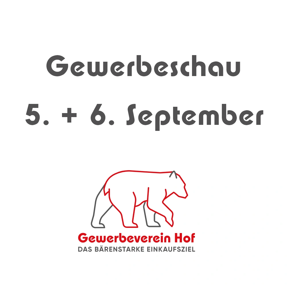 WAMA auf der Gewerbeschau Hof am 5. und 6. September