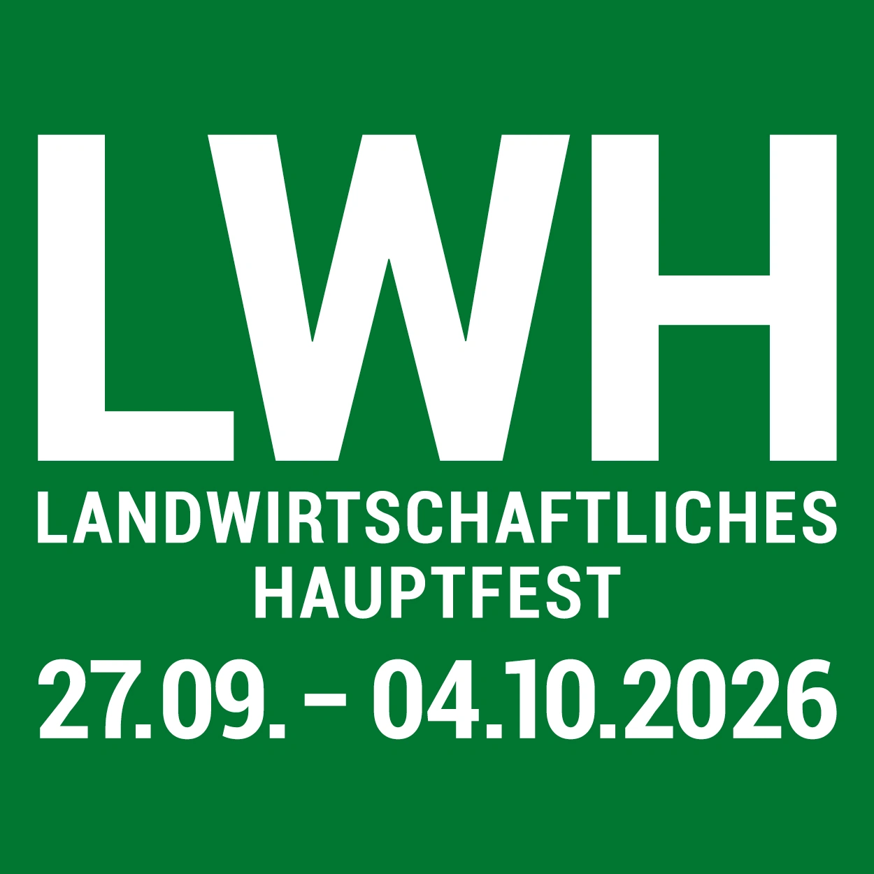 WAMA auf dem Landwirtschaftlichen Hauptfest in Stuttgart