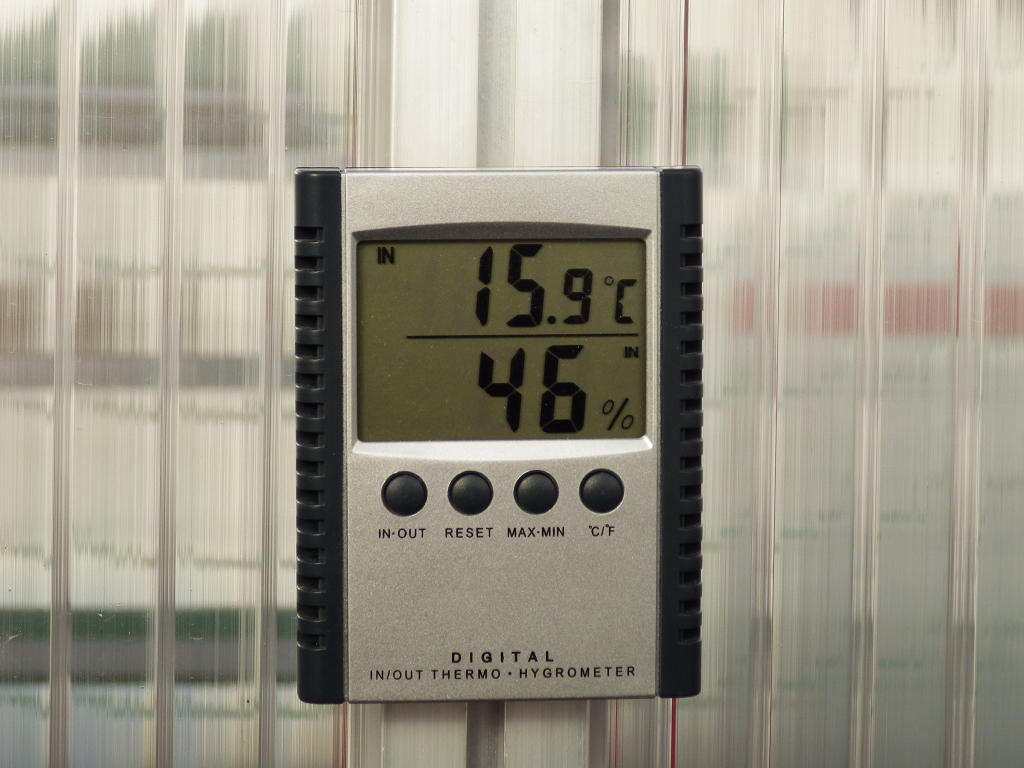 Digitales Maxi-Mini-Thermometer mit Hygrometer